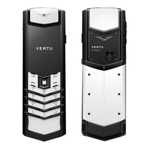 گوشی ورتو سیگنچر اس رنگ سفید و مشکی Vertu Signature S Design Black and White